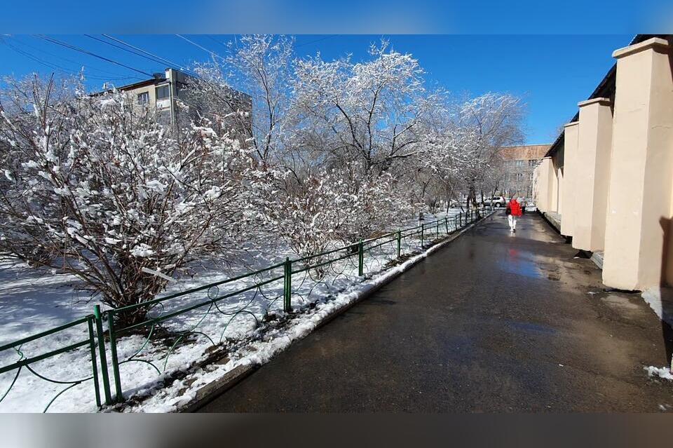 В Читу приходит потепление