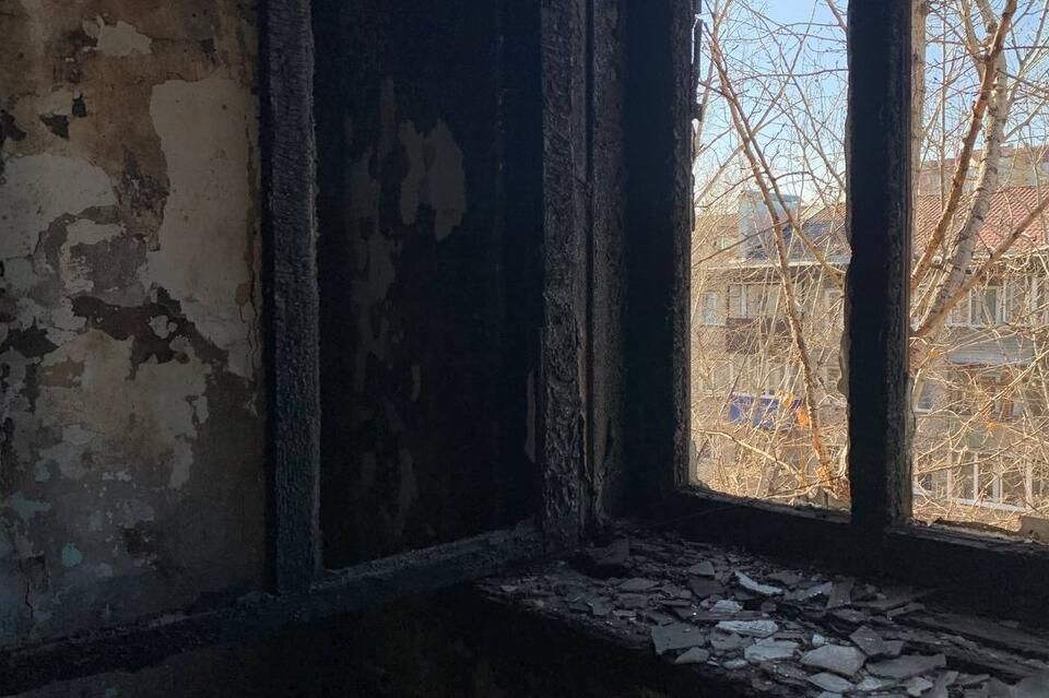 Жилой дом загорелся в Могоче