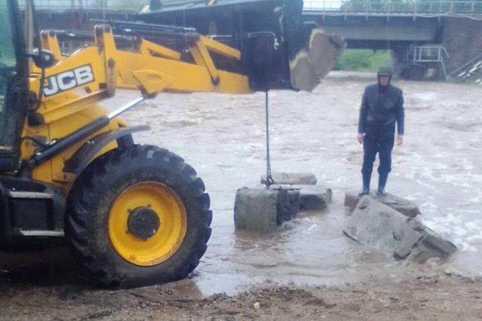 «Наводнение-2022»: Размыв путей на ЗабЖД ликвидирован – администрация Могочинского района