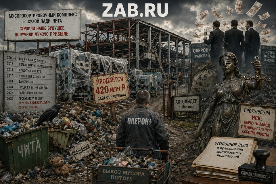 «Мусорная стройка века»: кому на самом деле принадлежит завод на Сухой Пади