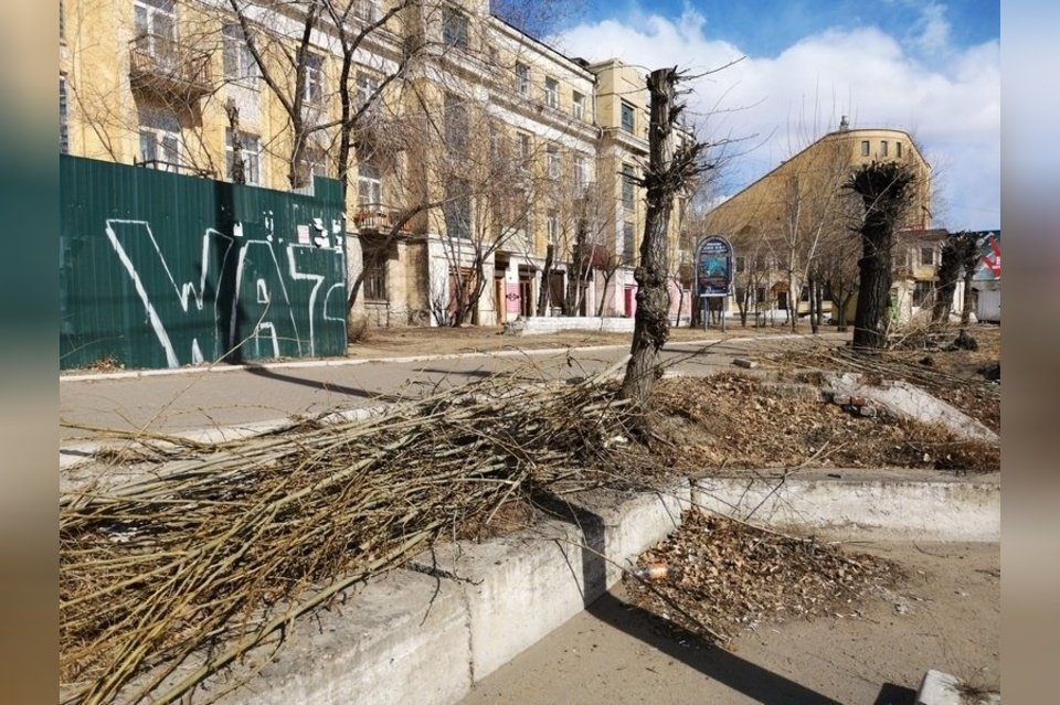 В Чите потратят на уборку и озеленение более 9 млн рублей