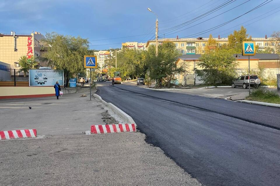 Улицу Гагарина начали ремонтировать в Сосновом Бору