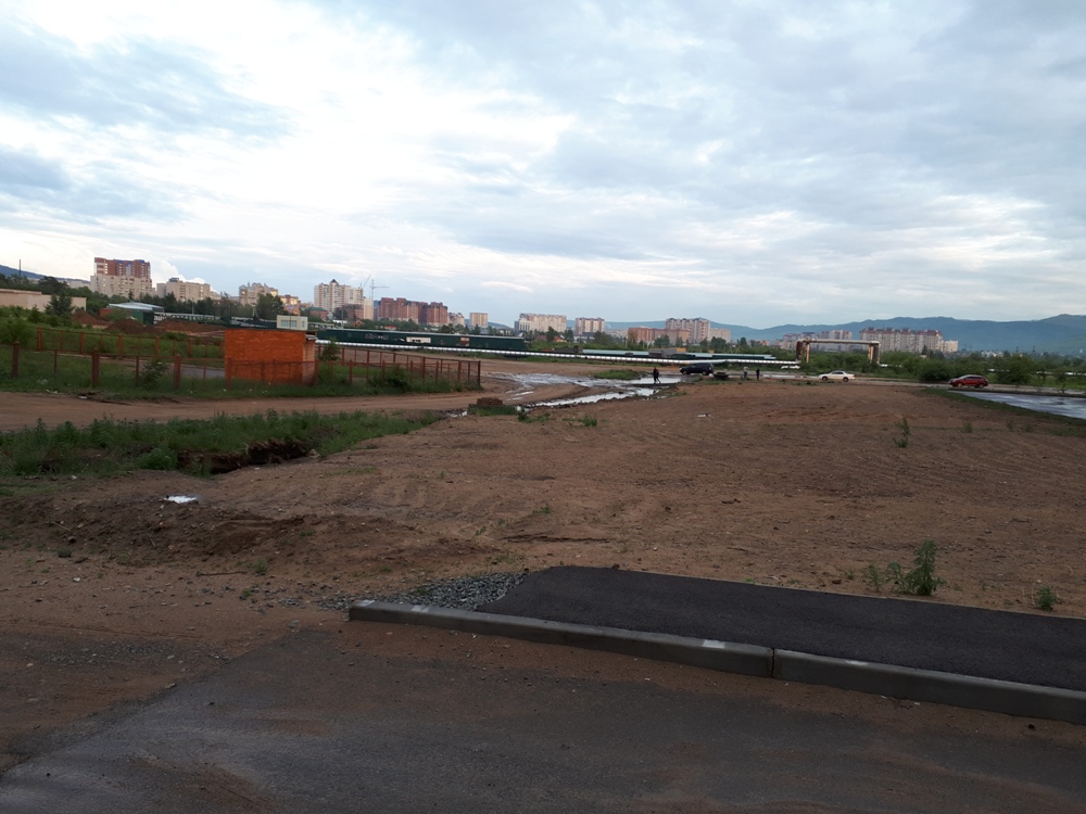 Ливни подтопляют частные дома в центре Читы