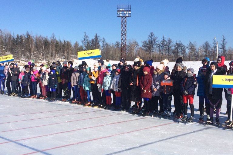 Олимпийские чемпионы в ходе конькобежных соревнований встретятся с молодёжью Забайкалья