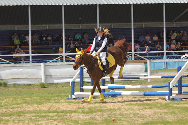 Четыре рекорда установили спортсмены-конники на День города в Чите
