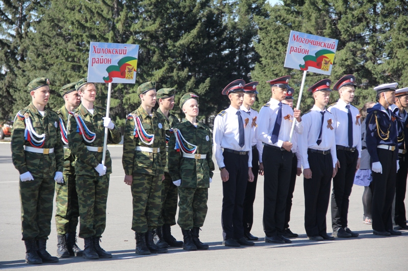 В Чите в 11 раз стартовала спартакиада допризывников