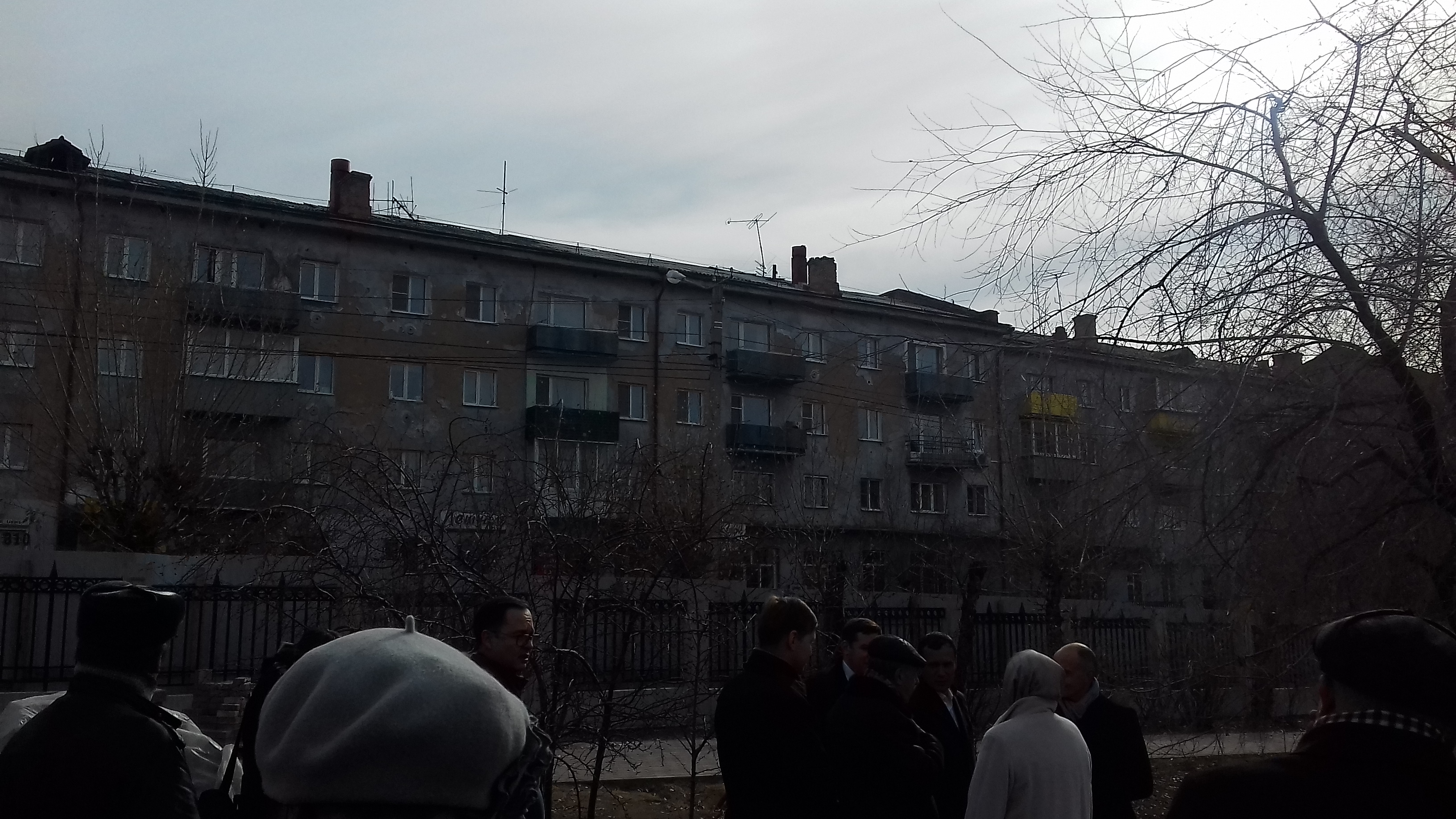Читинец кричал Ждановой со своего балкона во время осмотра пл. Декабристов
