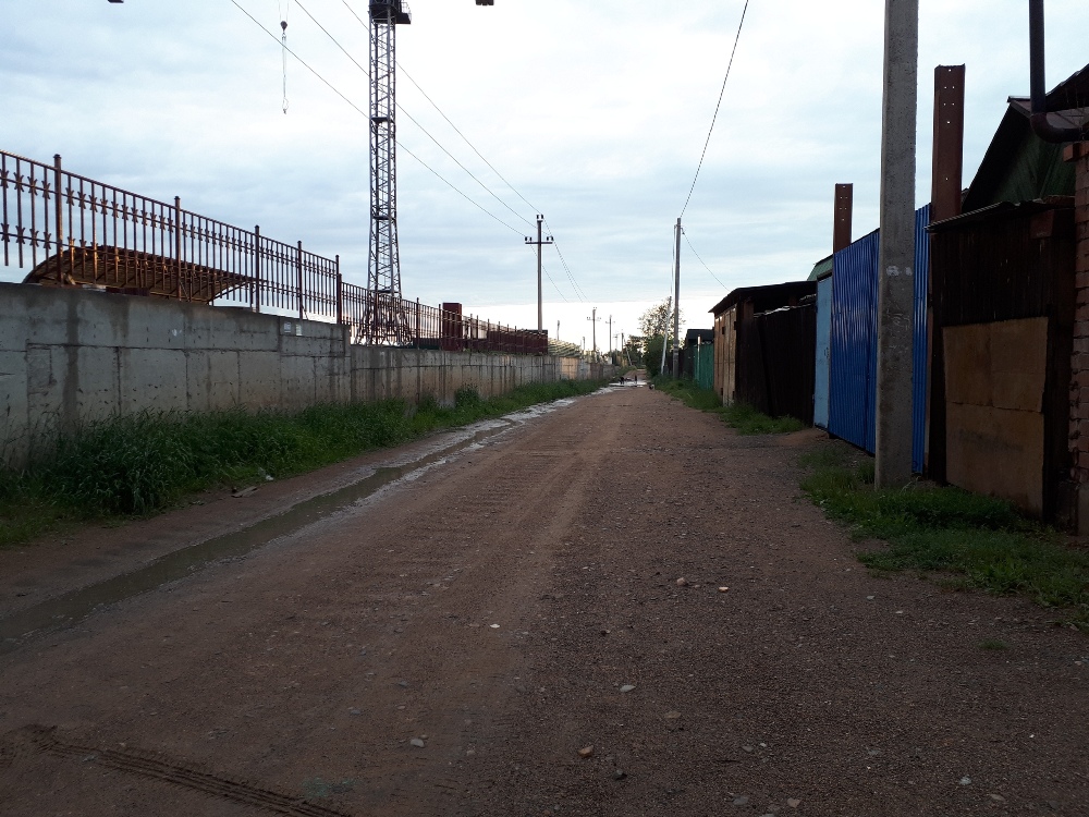 Ливни подтопляют частные дома в центре Читы