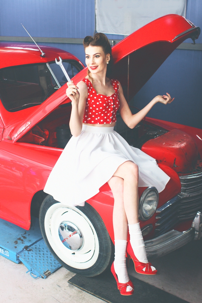 Второй локацией для съёмок в шоу «Бьюти команда» стал автосервис