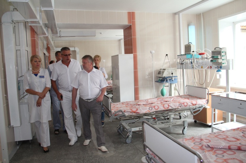 Два отремонтированных отделения Клинической больницы открылись в Чите