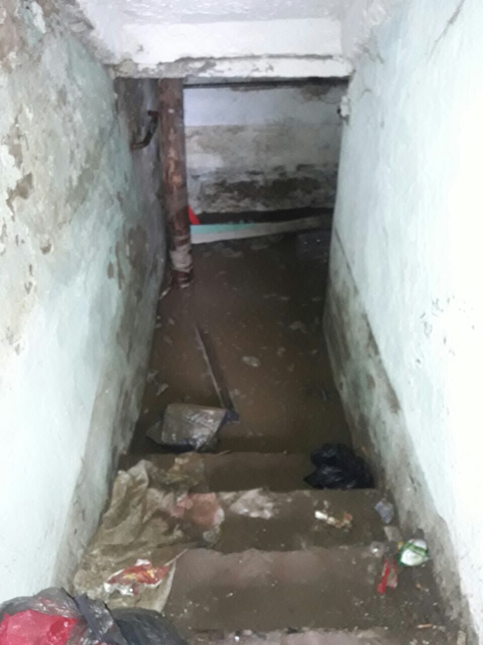 Вода затопила подвал дома в Шерловой Горе