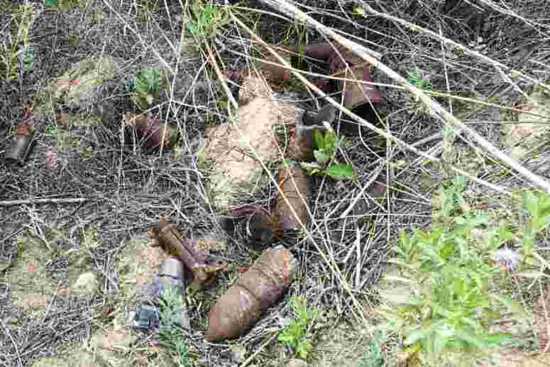 Взрывоопасные артиллерийские снаряды обнаружили возле ТЭЦ-1 в Чите