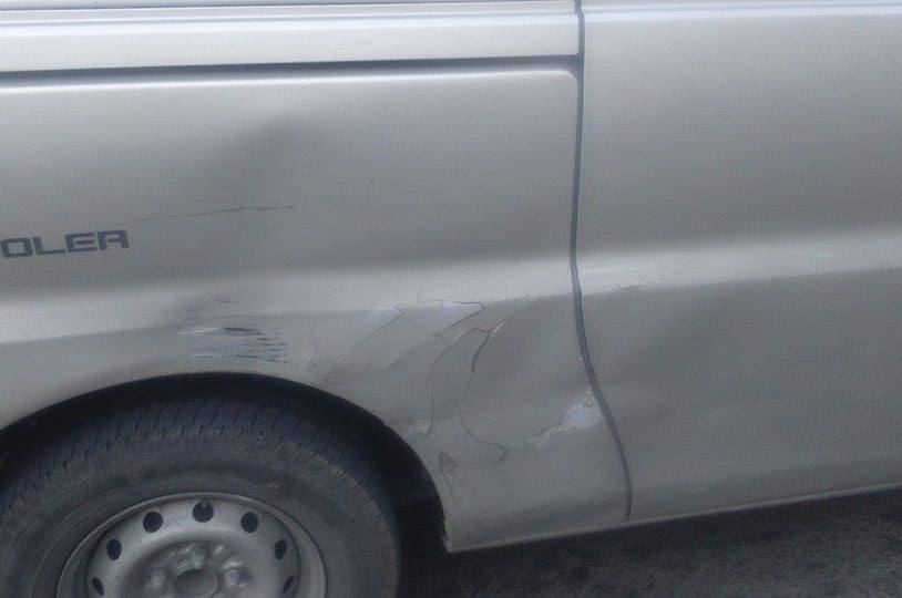 Mark врезался в Hyundai и скрылся в центре Читы - очевидец