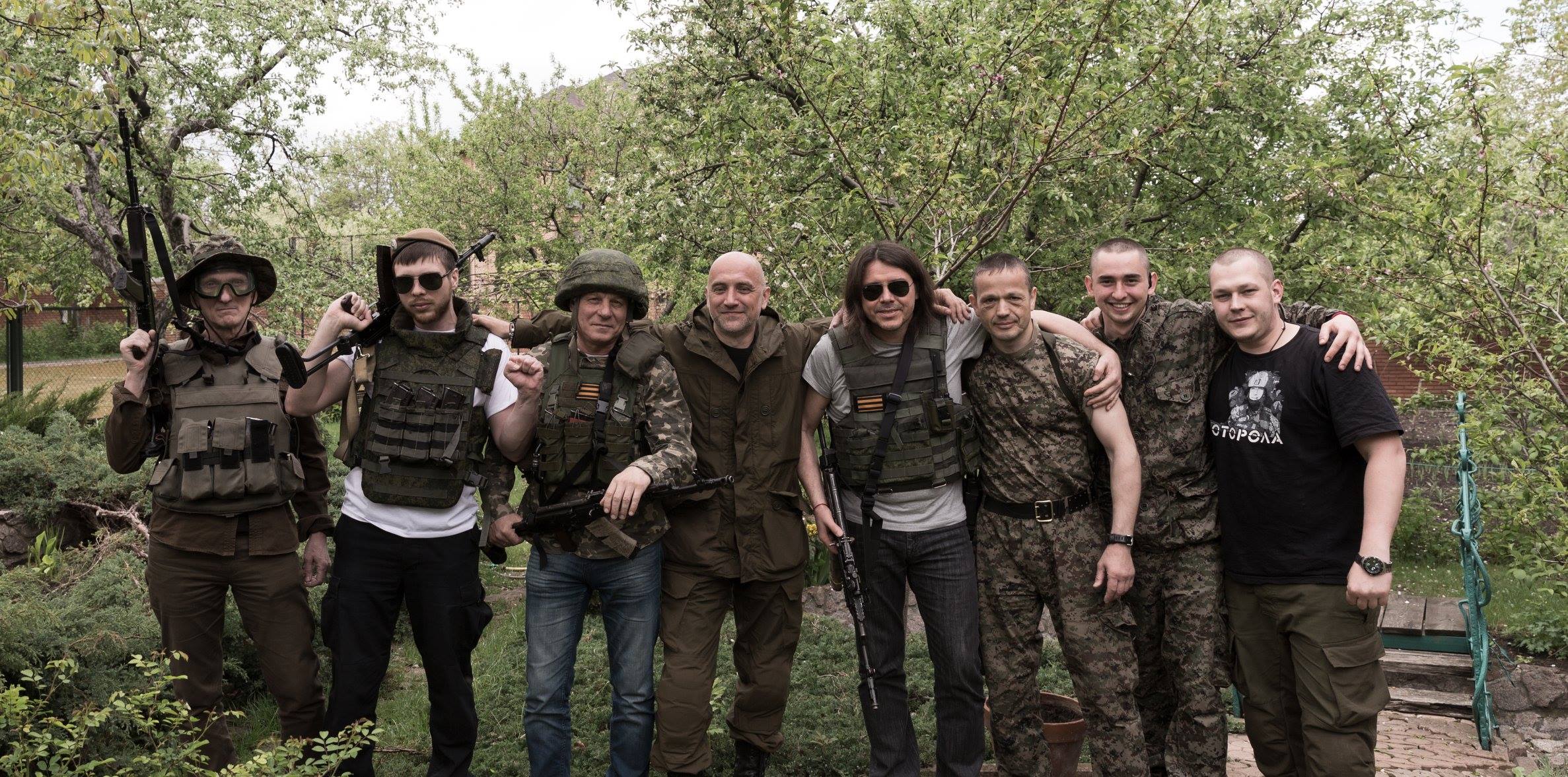 Забайкальский музыкант Ревякин 9 мая встретился с ополченцами ДНР
