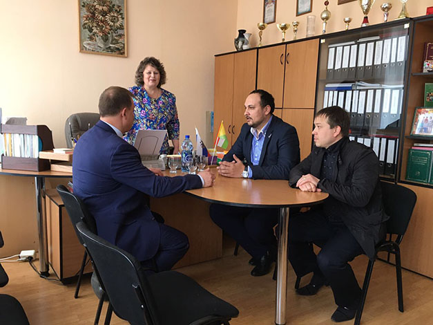 Депутат Госдумы Сергей Вострецов побывал с визитом в Балее