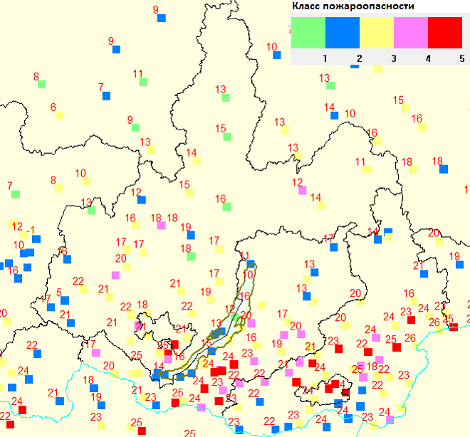 Погода восточное красноярский край. Карта пожароопасности России. Карта пожароопасности Московского региона.