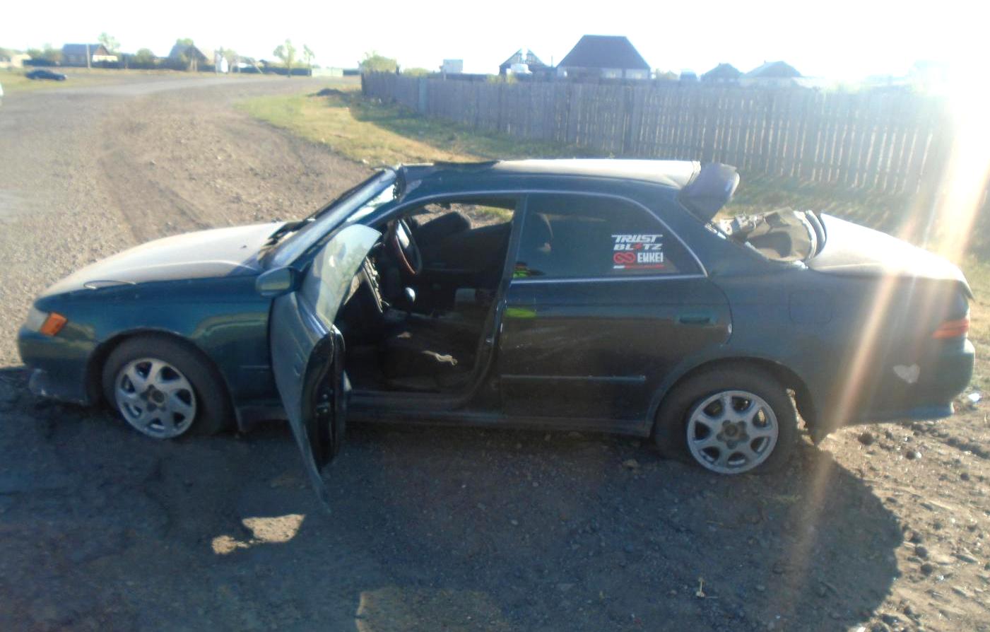 Не имеющая прав водитель Toyota Mark II погибла в Борзе