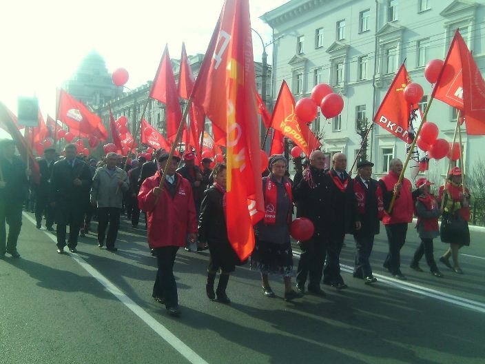 Гайдук на митинге 1 мая: Правительство Ждановой показало свою несостоятельность