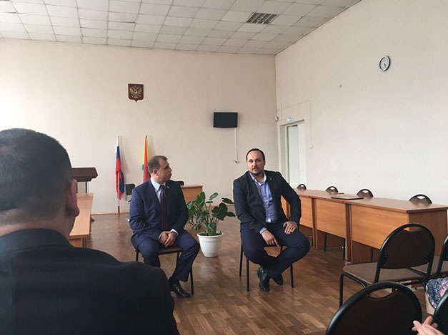 Депутат Госдумы Сергей Вострецов побывал с визитом в Балее