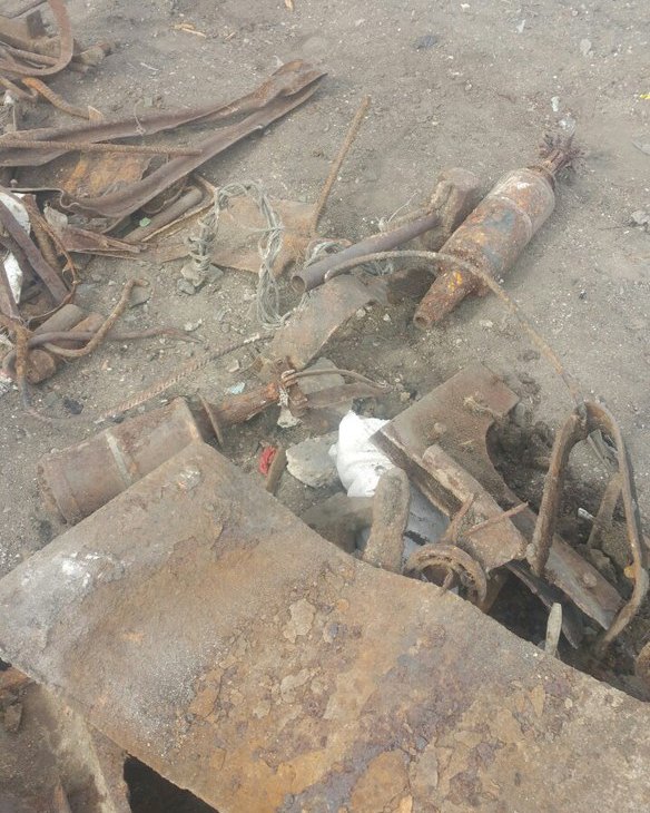 Пять боевых снарядов нашли читинцы на улице Газимурской