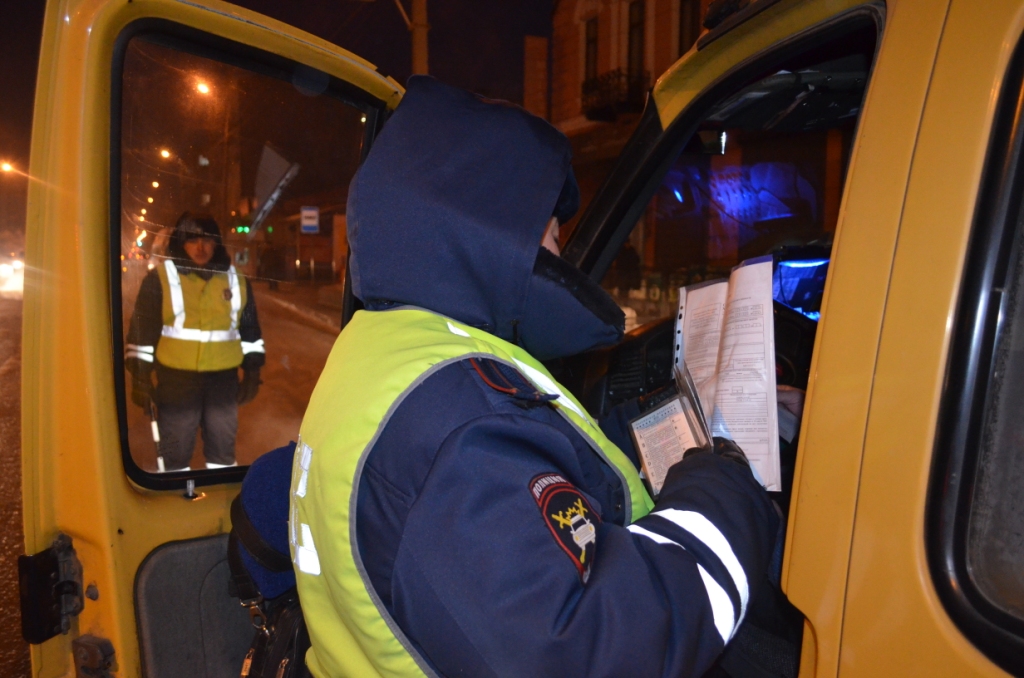 16 технически неисправных маршруток выявили полицейские в Чите за сутки