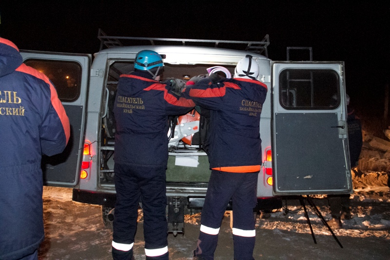 В сети появилось видео с ночных учений Забайкалпожспаса