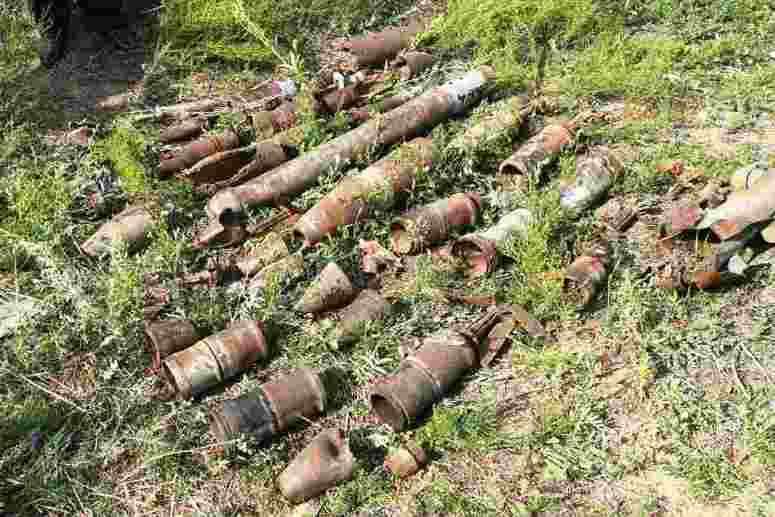 Взрывоопасные артиллерийские снаряды обнаружили возле ТЭЦ-1 в Чите