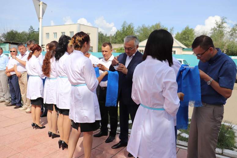 Центр реабилитации открыли в Агинской окружной больнице