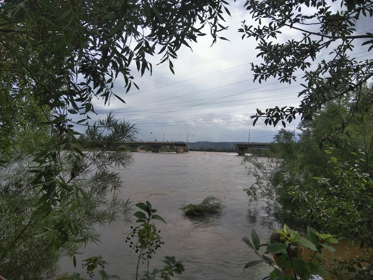 Мост рухнул между Каштакским и Романовским кольцами в Чите