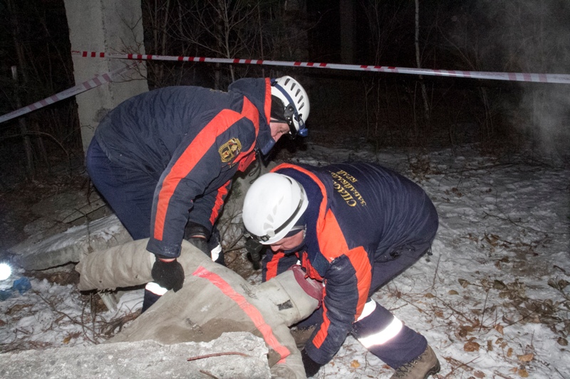 В сети появилось видео с ночных учений Забайкалпожспаса