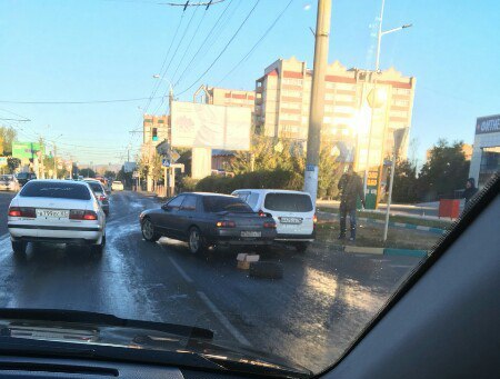 Несколько ДТП произошло из-за гололёда в центре Читы