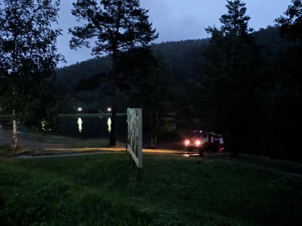 Пациентов санатория на Молоковке под Читой ранним утром эвакуировали из-за пожара