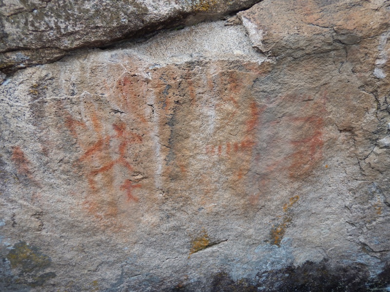 Наскальные рисунки древних забайкальцев нашли возле реки Нерча