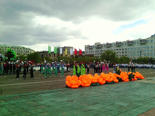 Новиченко на открытии шествия: Чита - город с сильным сибирским характером