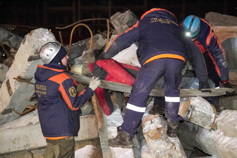 В сети появилось видео с ночных учений Забайкалпожспаса