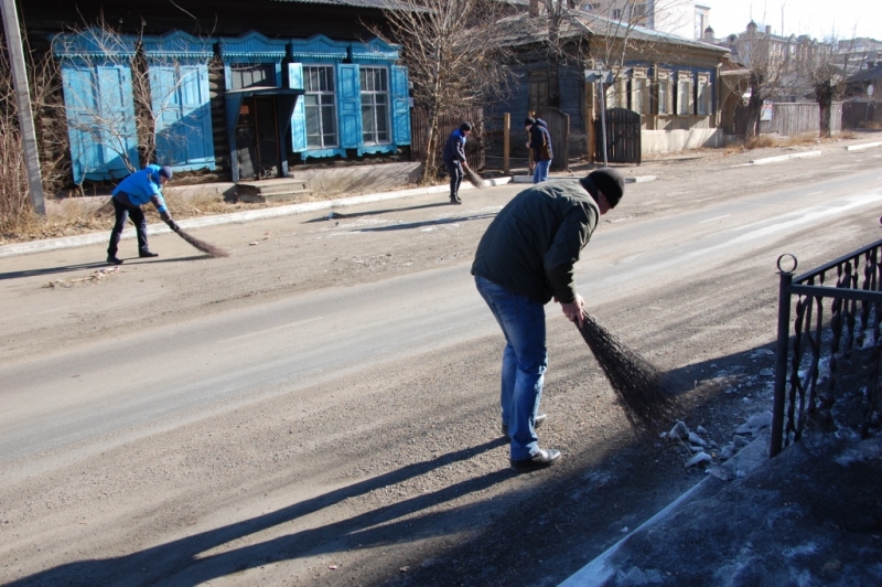 Полиция Читы после призыва Ждановой устроила уборку на улицах города