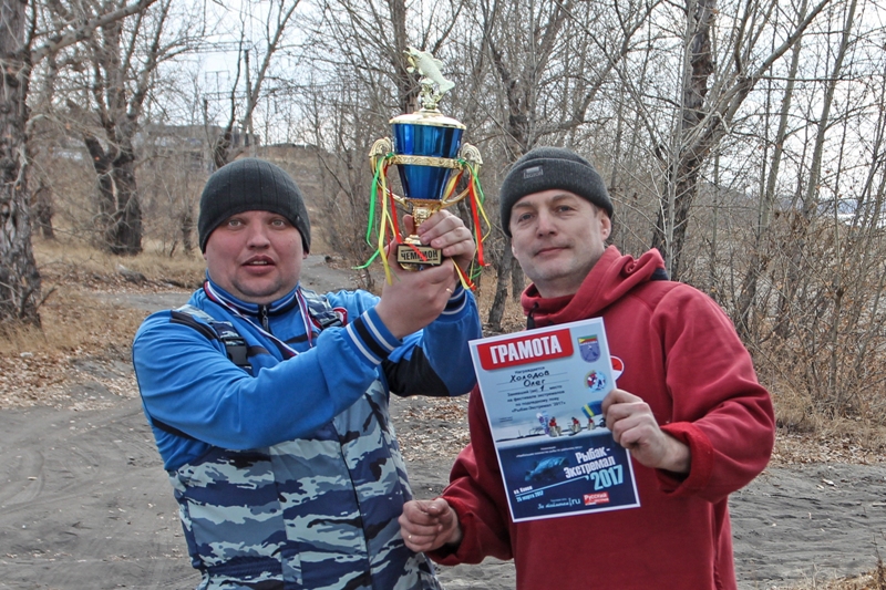 Команда «Оба-На» победила в чемпионате по подлёдной рыбалке на Кеноне