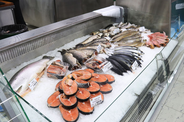 Скидку 10% дарят отделы рыбы и морепродуктов «Рыбный день» в ТС «Читинка»