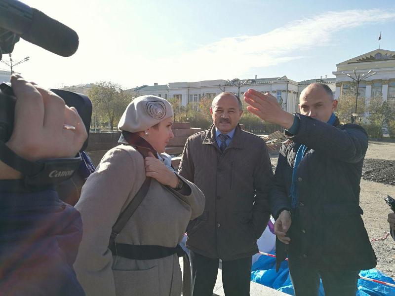 Пономаренко пообещал закончить все работы с покрытием пл. Ленина в октябре