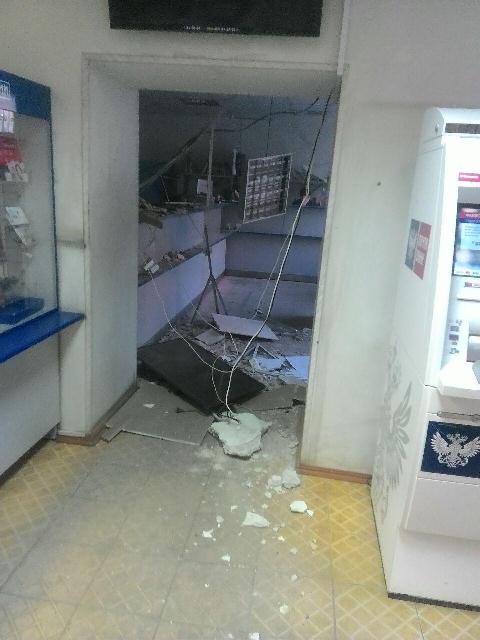 Потолок обвалился в одном из отделений читинской почты