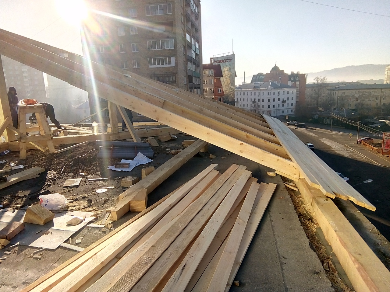 Каждая пятая крыша старых домов Читы сделана неправильно