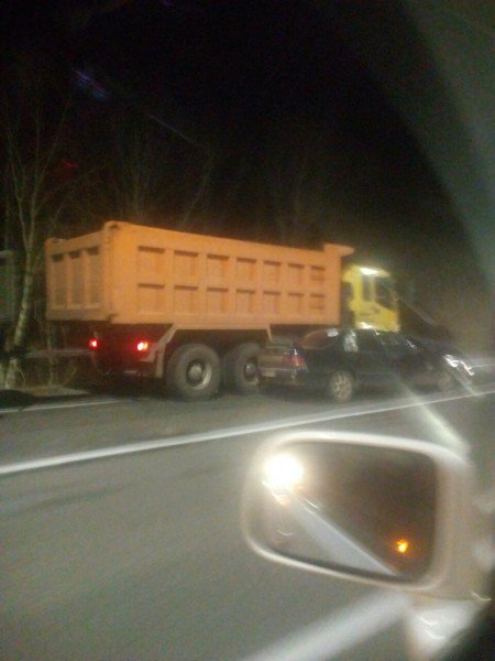 ДТП с двумя грузовиками произошло на трассе «Чита-Забайкальск»
