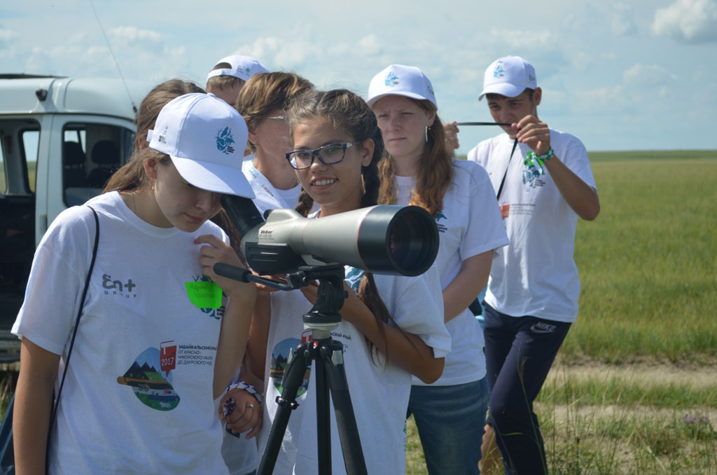 Орнитологические исследования провели школьники в Даурском заповеднике