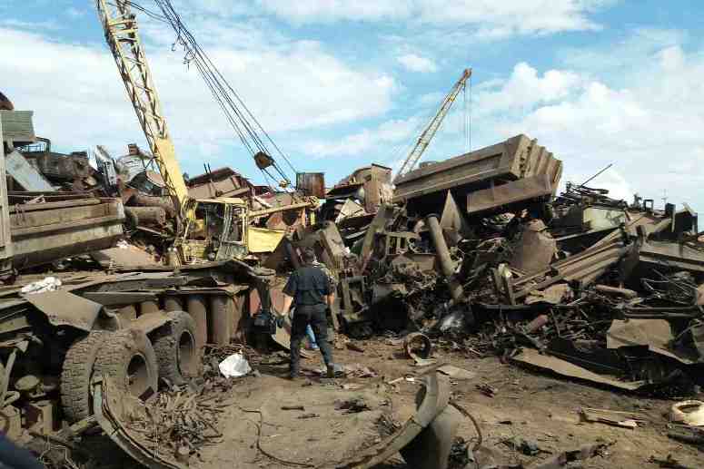 Боевая часть зенитного ракетного комплекса найдена на месте взрыва в Чите