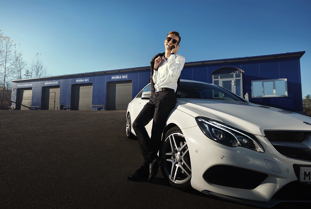 Второй локацией для съёмок в шоу «Бьюти команда» стал автосервис