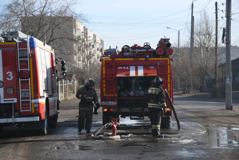 В результате пожара в вагонном депо никто не пострадал