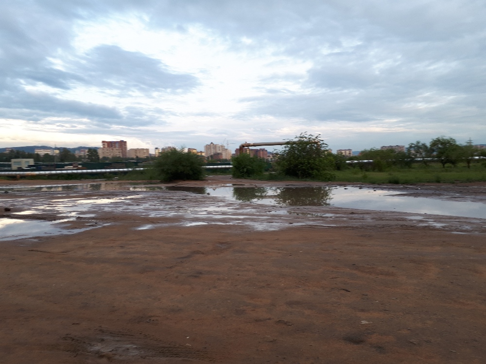 Ливни подтопляют частные дома в центре Читы