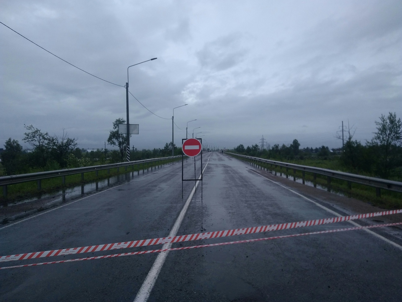 Паводок подкосил опору моста между Романовским и Каштакским кольцами