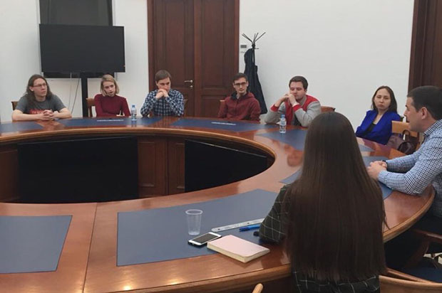 Мирхайдаров встретился со студентами-забайкальцами в «Высшей школе экономики» в Москве
