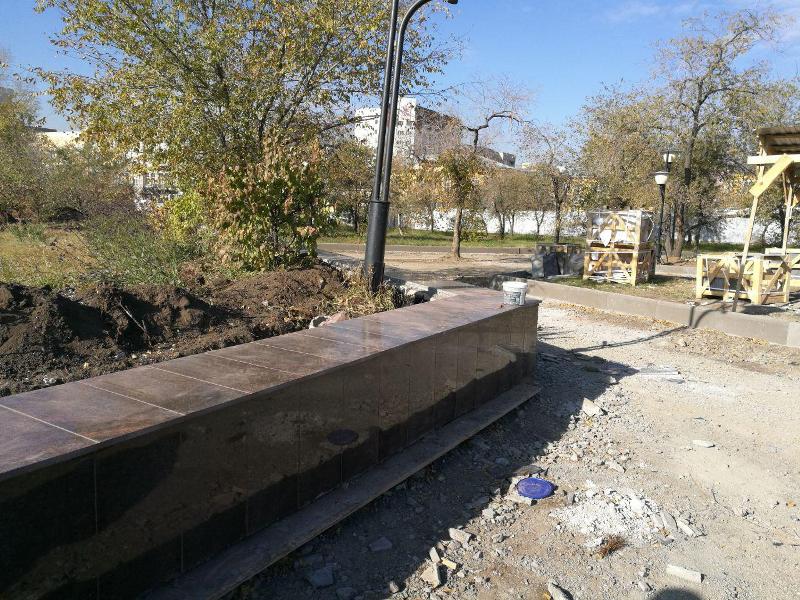 Пономаренко пообещал закончить все работы с покрытием пл. Ленина в октябре